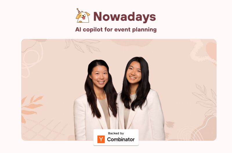 Introducing Nowadays - Your AI Co-Pilot for Stress-Free Event Planning