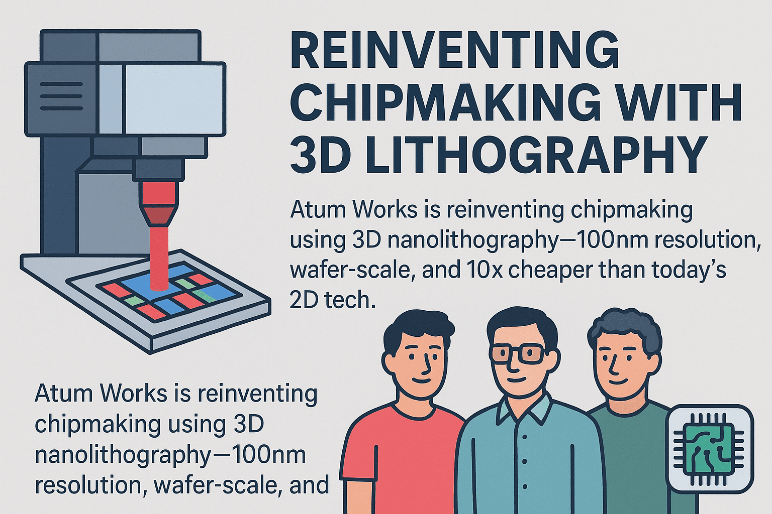 Atum Works: The Startup Building the ASML of 3D Nanomanufacturing