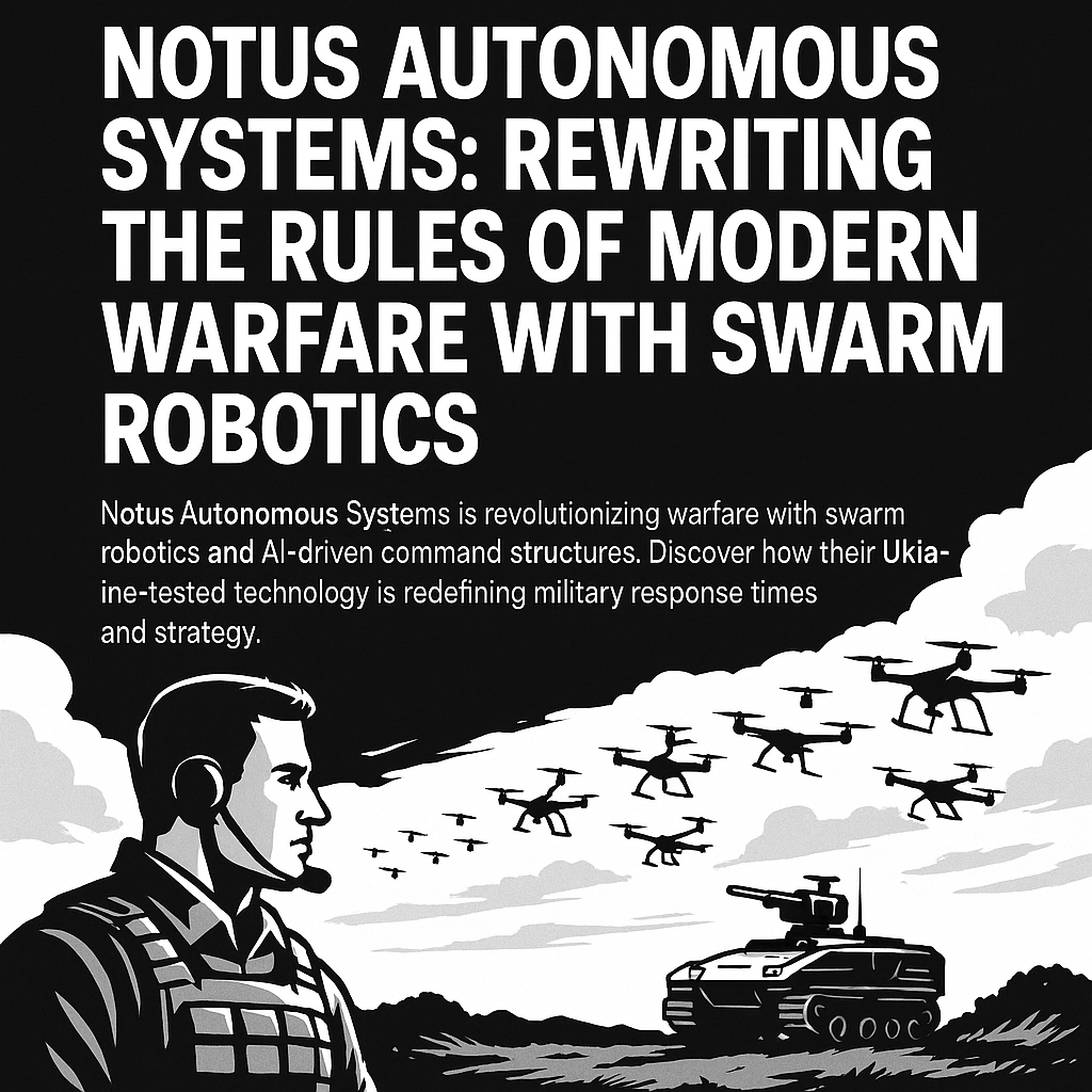 Notus Autonomous Systems: Military Command at Millisecond Speed