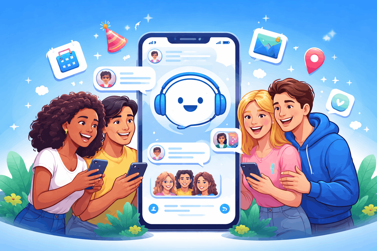 Alfi by Text.ai: The First Group Chat With Social Skills