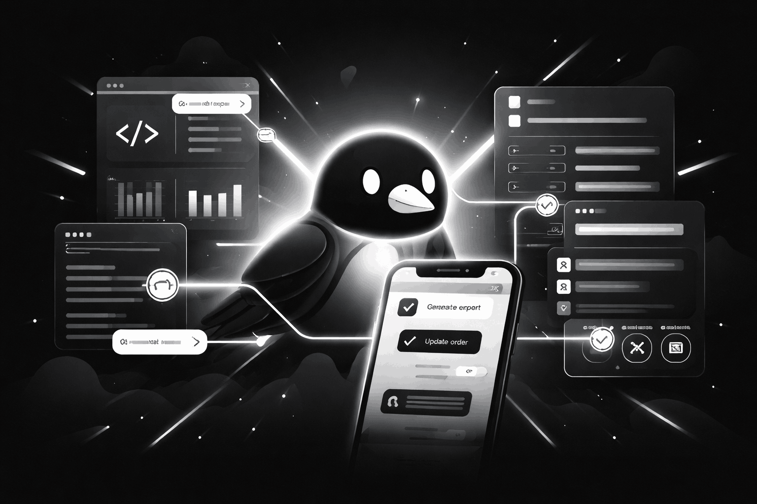 Crow: Let Users Control Apps Through Conversation