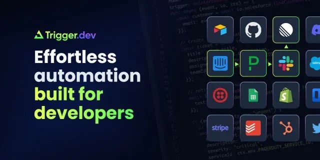 Trigger.dev - The developer-first open source Zapier alternative