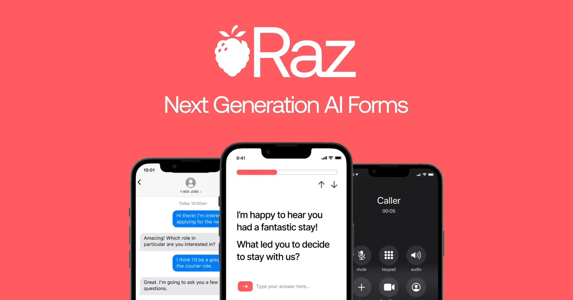 Raz - Next-generation AI forms