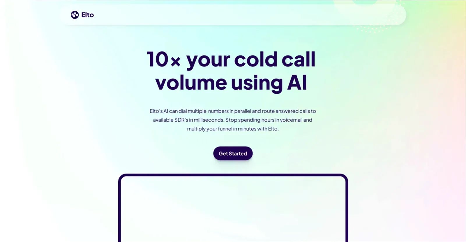 Elto - AI-powered parallel dialer