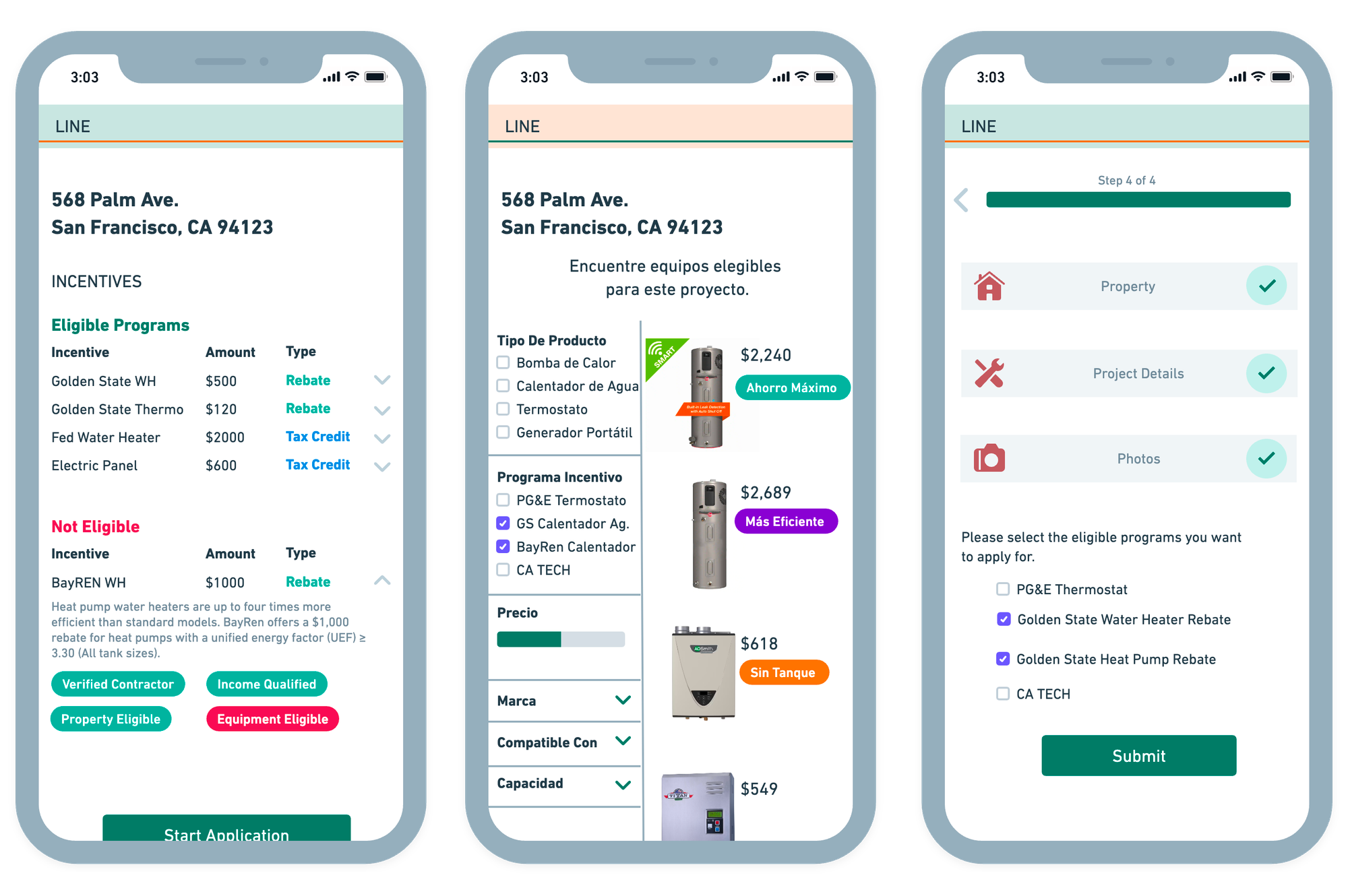 Line: Enabling affordable building decarbonization