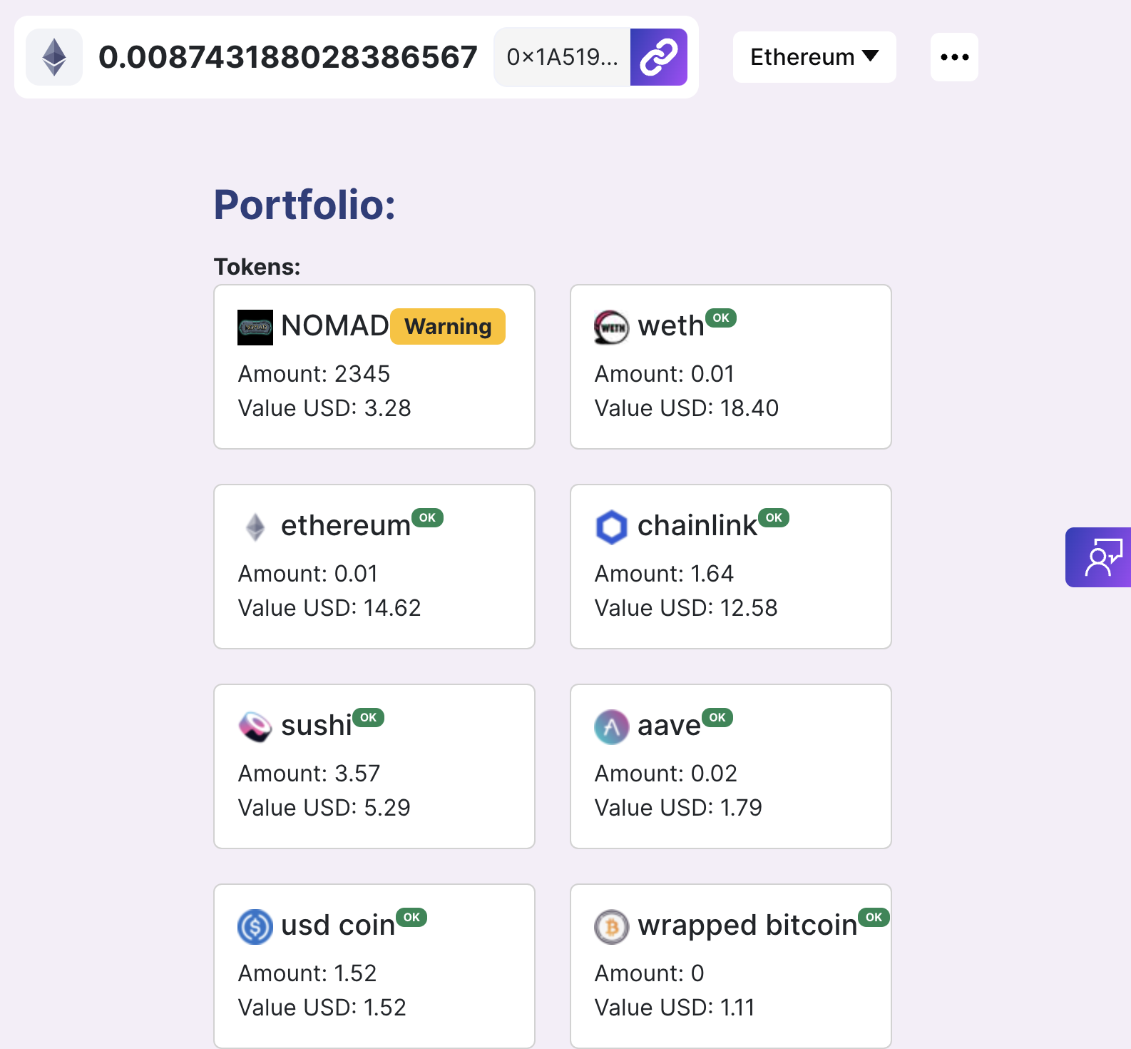 Immuna - Risk management platform for digital asset investors