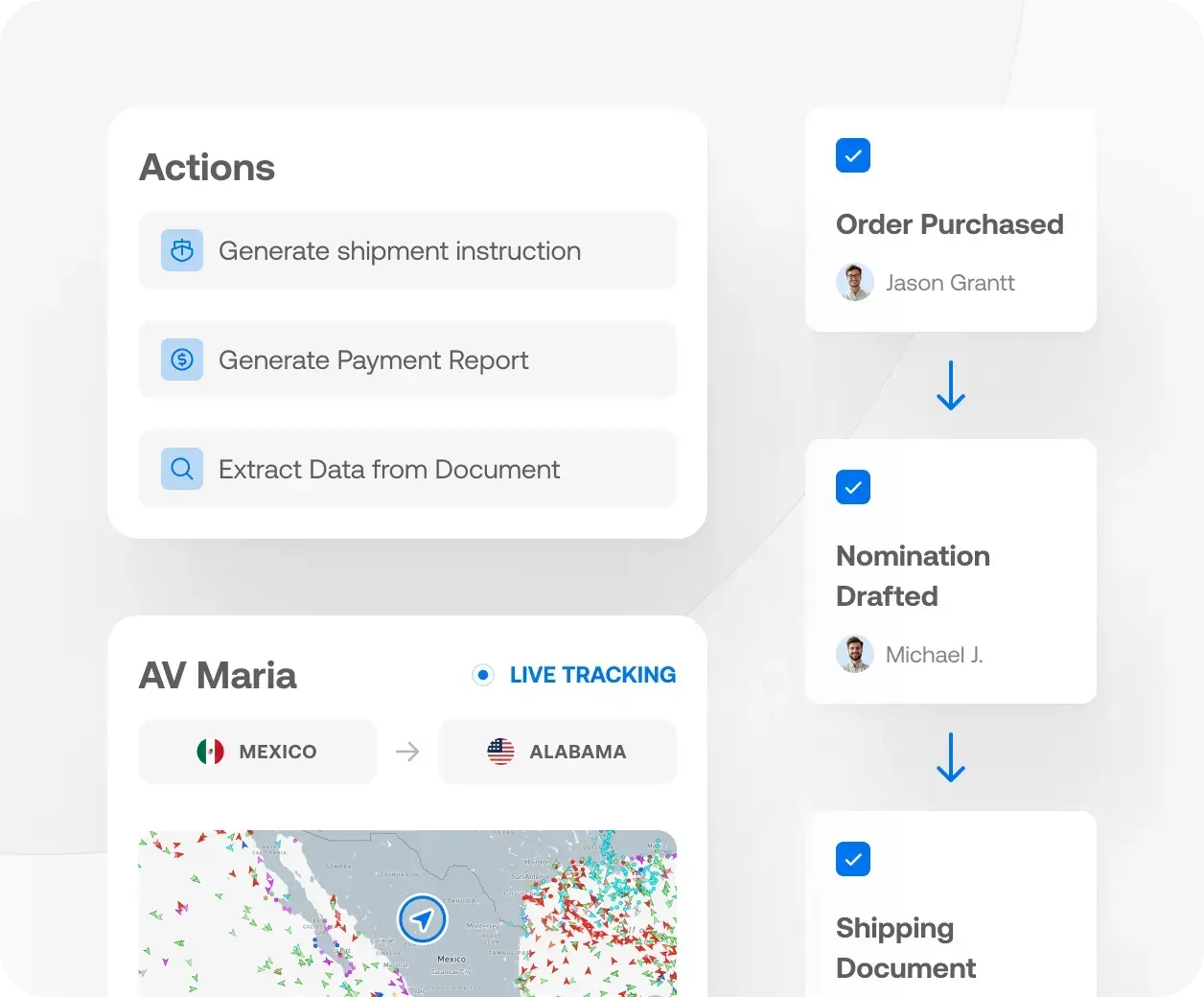 CommodityAI - AI-Powered Shipment Management for Commodity Traders