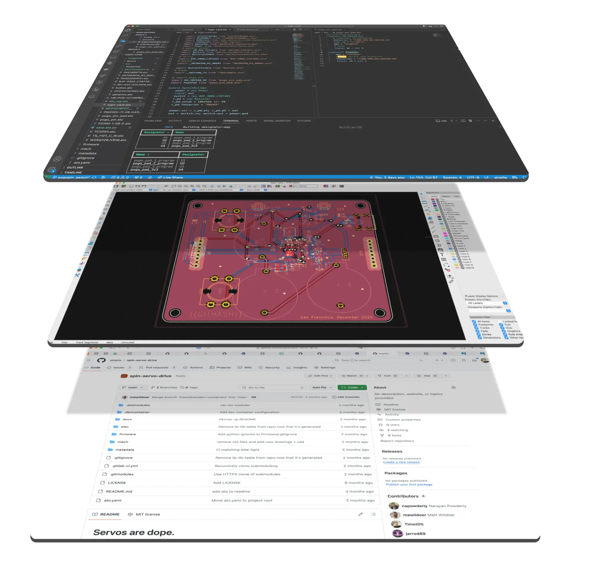 atopile - tools to design electronics circuit boards with code