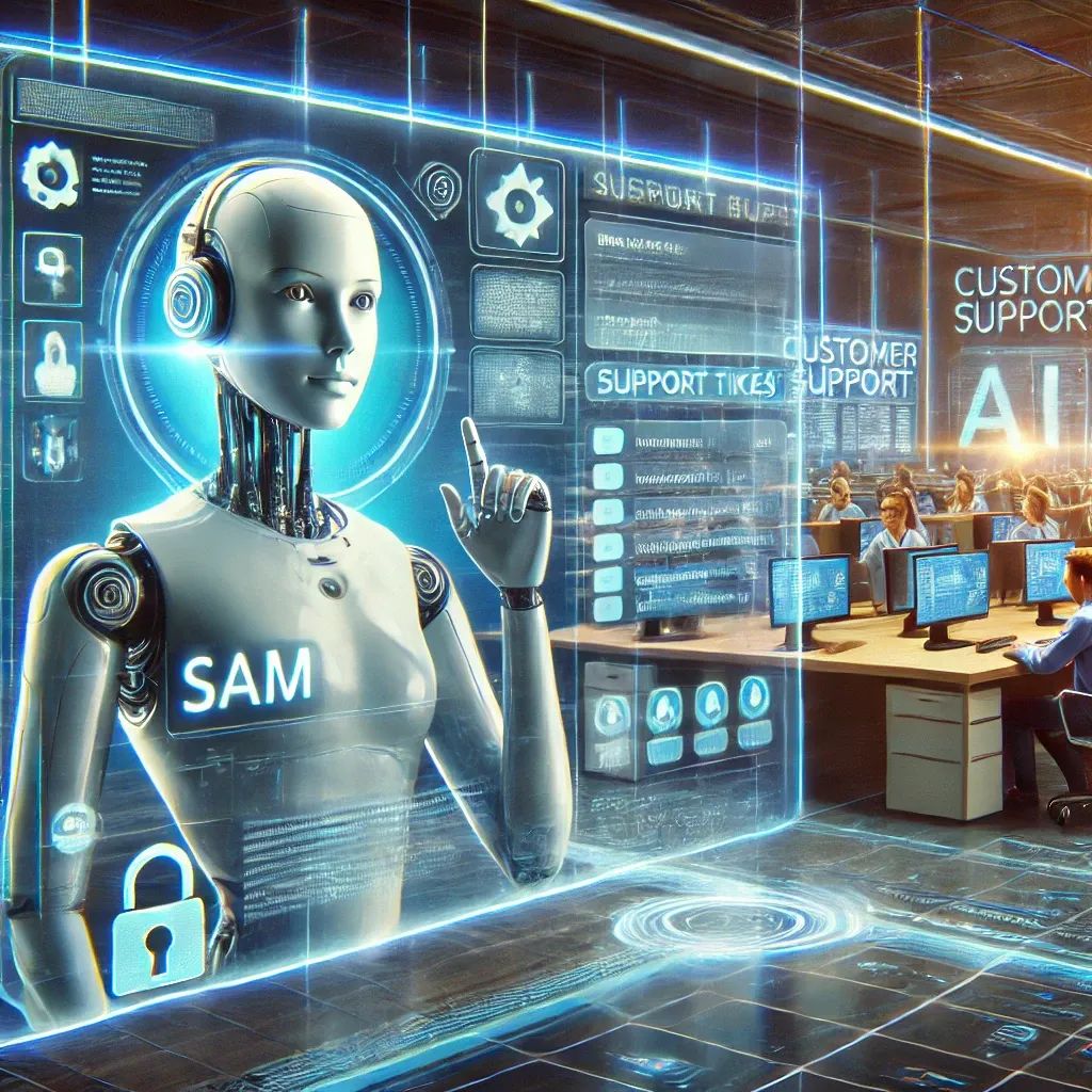 Sam - AI that handles B2B support tickets like a human