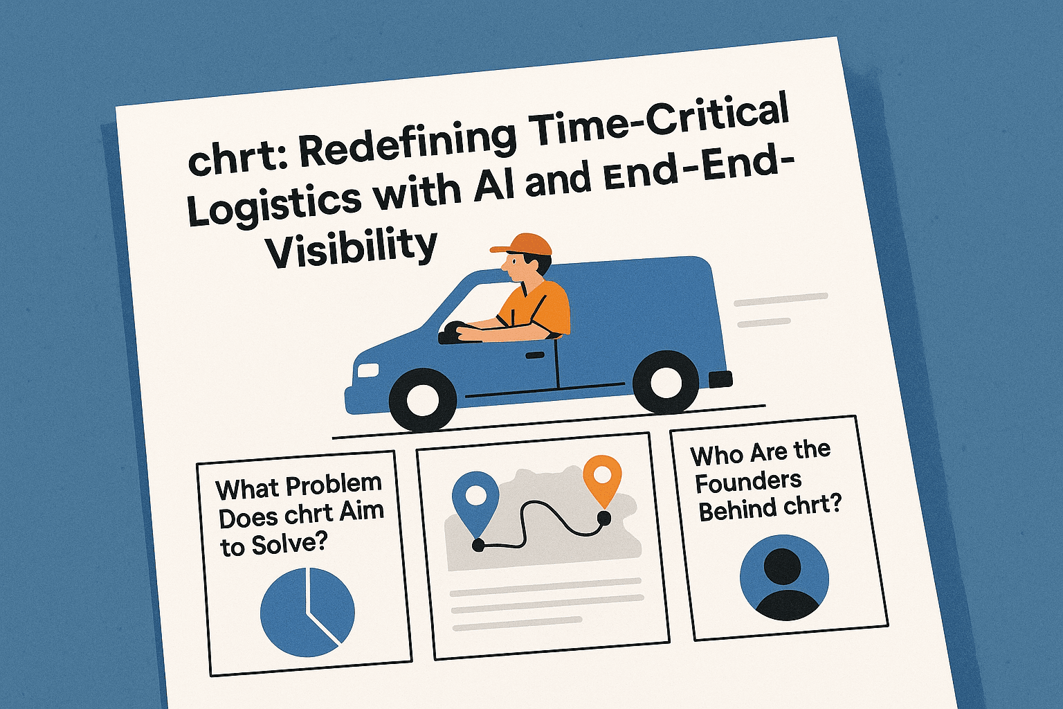 chrt is a logistics platform for time-critical shipping