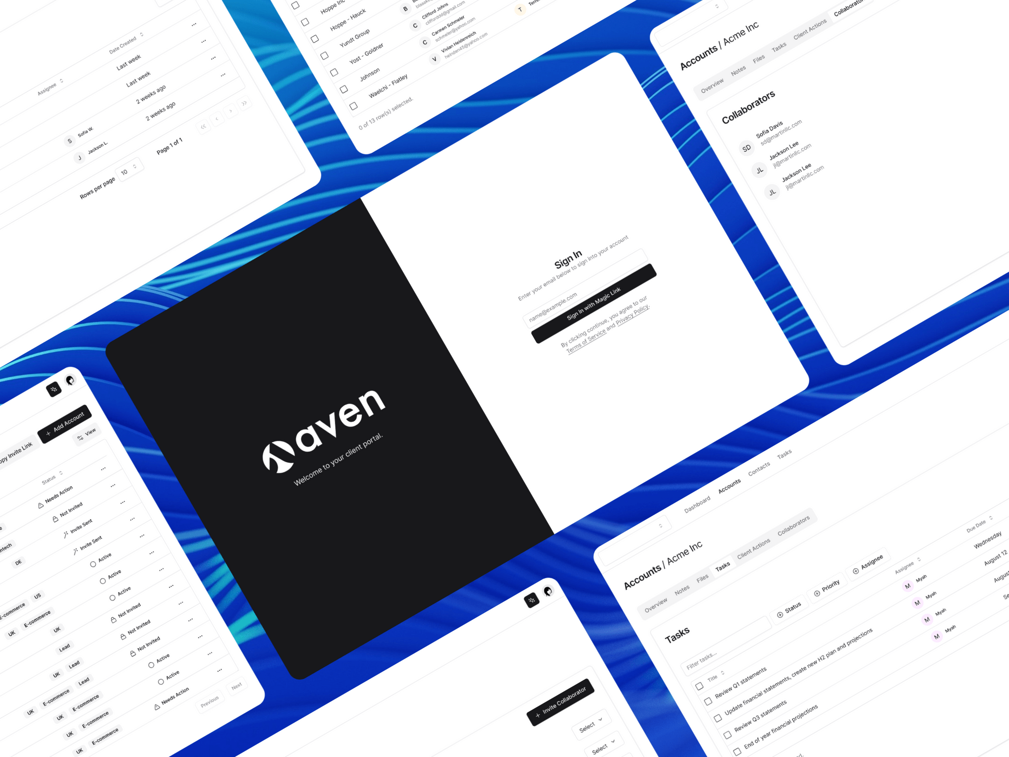 AvenHQ - Shopify for professional service firms