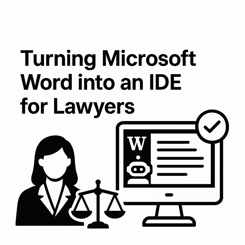 Vesence - Cursor for Lawyers. Agentic AI in MS Office.