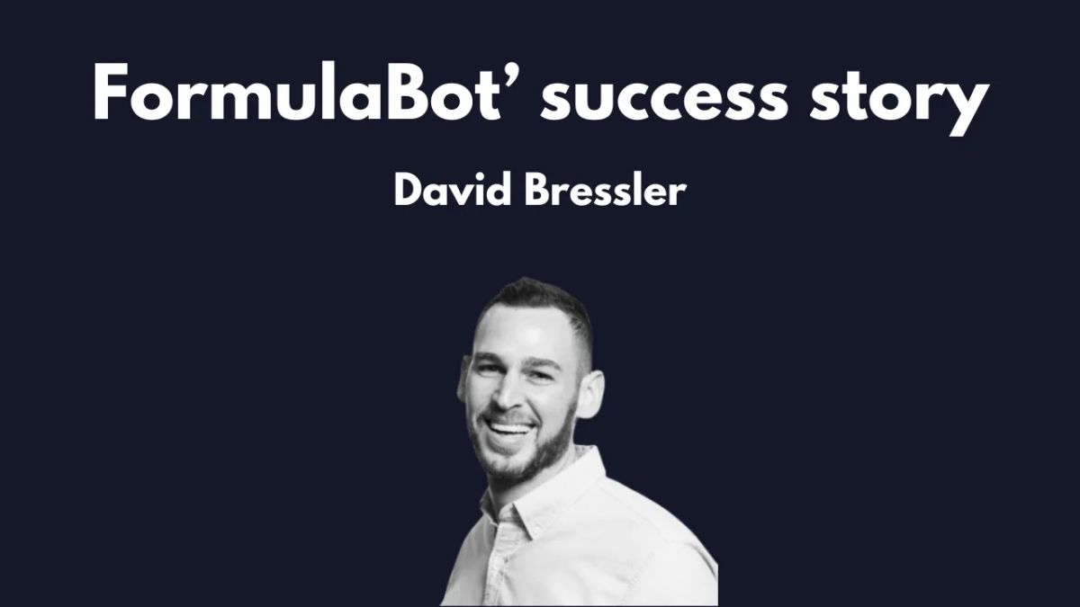 How this solopreneur built a No Code SaaS that makes $400k a year - FormulaBot ($30k MRR)