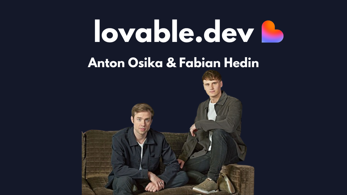 From Weekend Hack to $100M ARR SaaS Startup in 8 Months - Lovable.dev