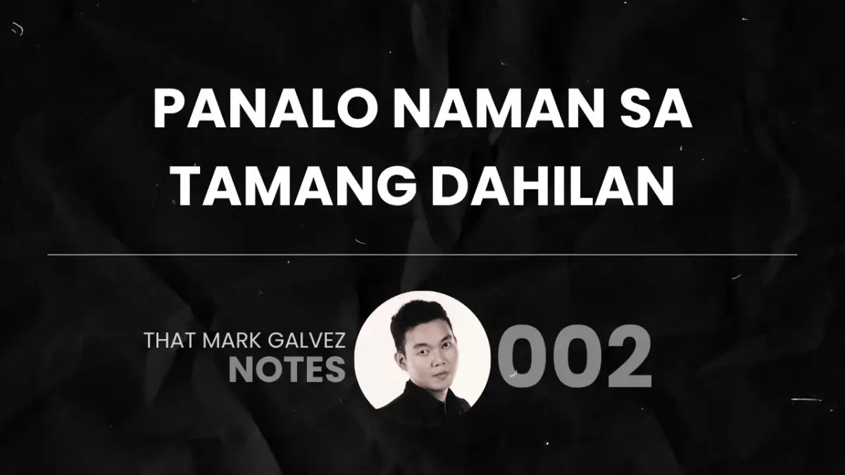 Ayaw magbasa. Ayaw rin magsulat.