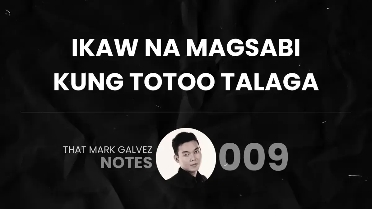 Mukhang tama kaso lasang mali.