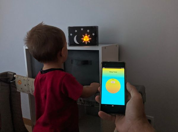 Sleep Timer - Building an IoT sleep training app