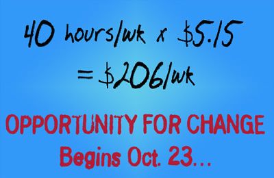 Can You Live "7 DAYS @ MINIMUM WAGE"?