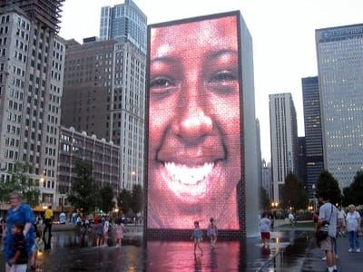 What Makes You Smile in Downtown Chicago?