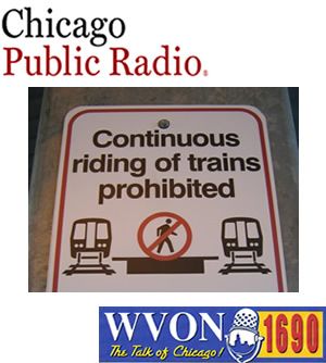 Chicago Public Radio, Cliff Kelley Show Cover CTA Homeless Crackdown