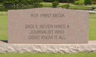 Print Media's Five Suicidal Assumptions