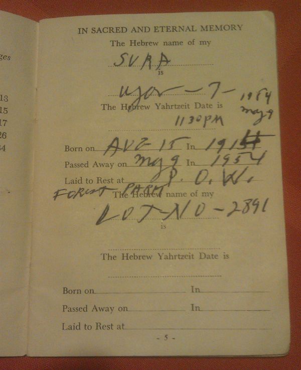 The Tallit of Phillip Shenkler