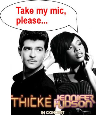 Dense Hudson on Thicke Double Bill