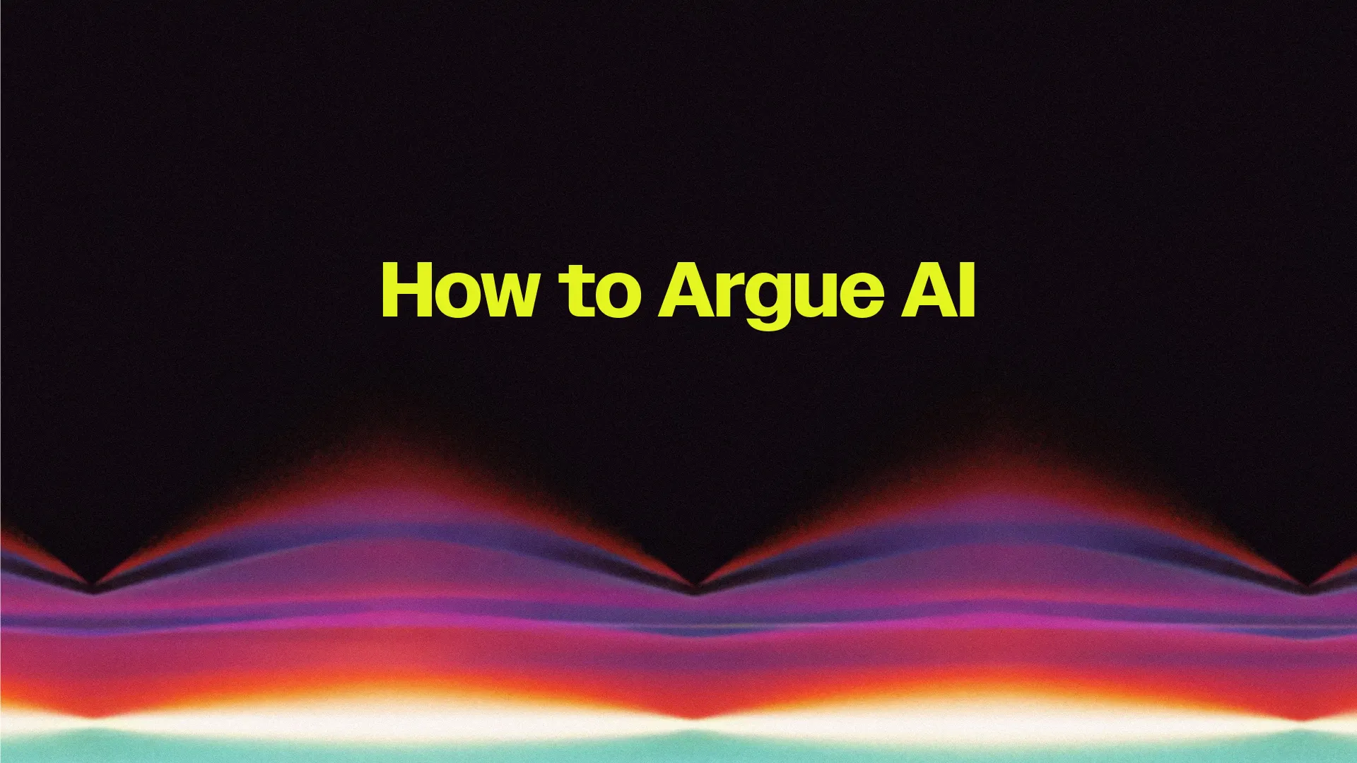 How to Argue AI: Six Questions to Clarify Debate