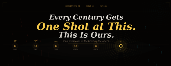 Every Century Gets One Shot at This. This Is Ours.