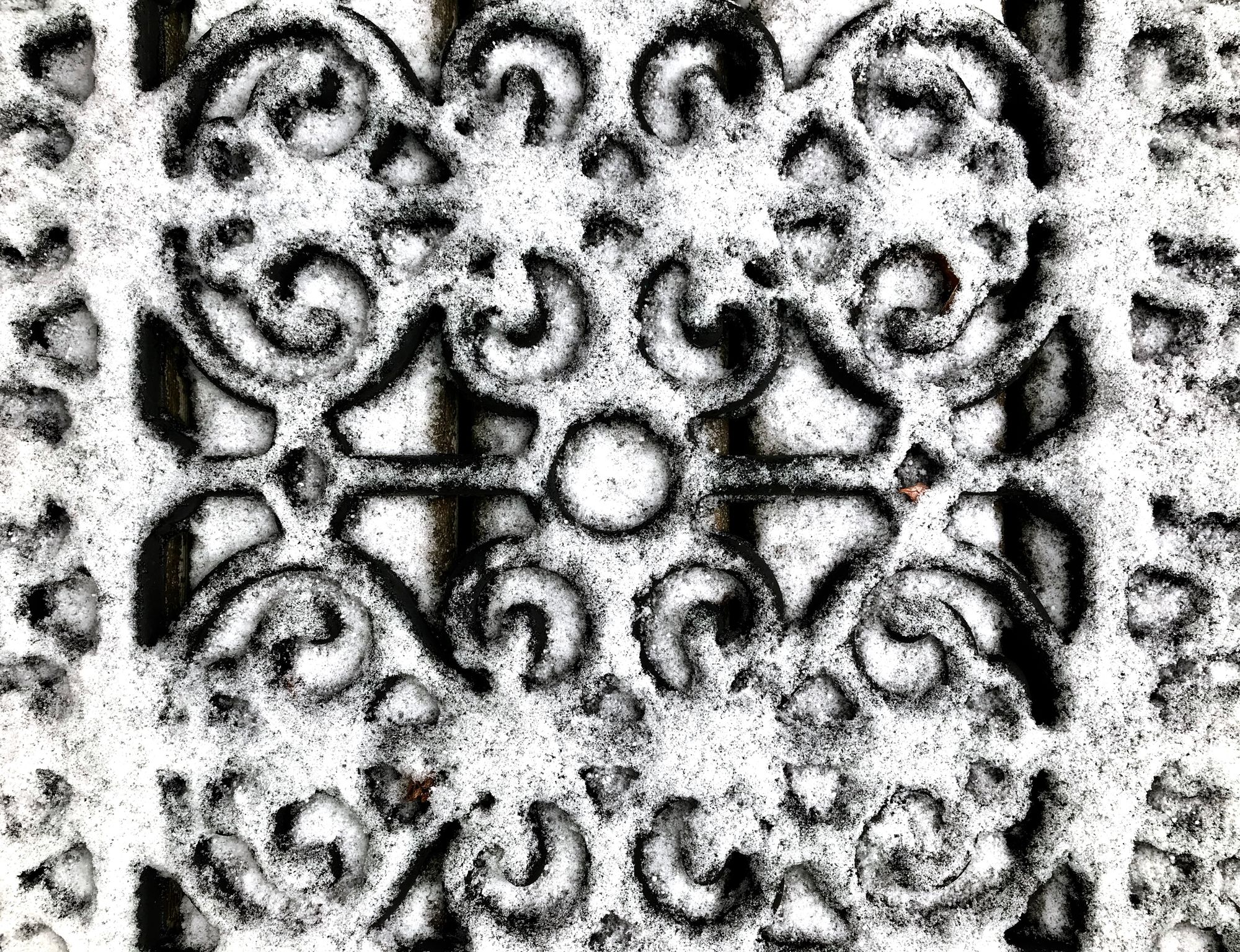 Black and White Outdoor Rug
