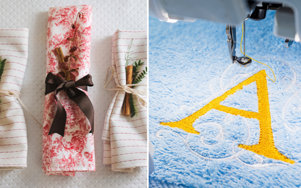 Reviving Elegance: The Unforgettable Charm of Monogrammed Cloth Napkins in Modern Dining!