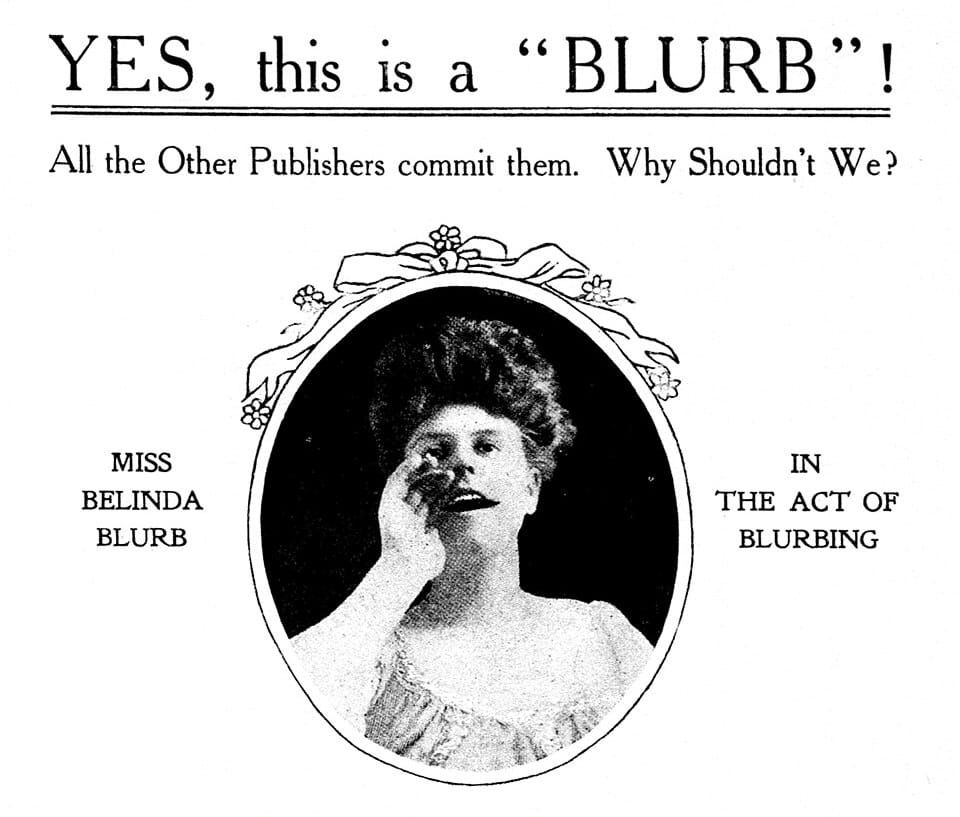 How To Ask For a Blurb