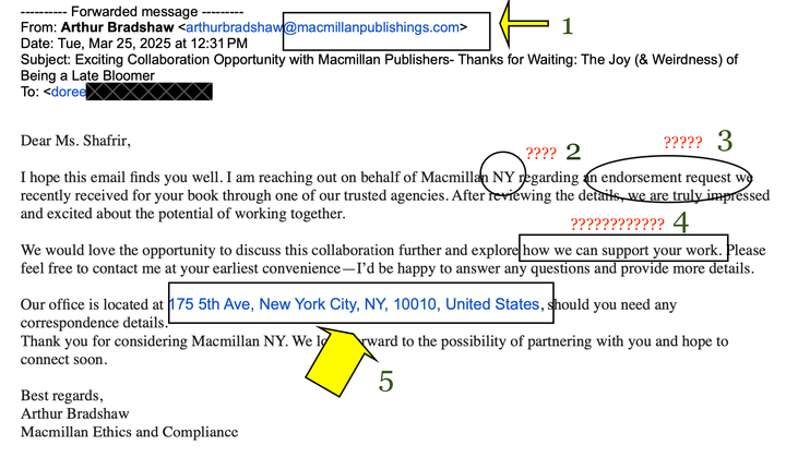 What Does a Scam Email Look Like?