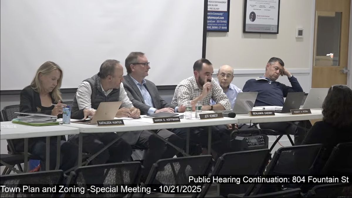 TPZ continues 804 Fountain Street hearing to December 1; schedules January 5 public hearing on zoning amendments