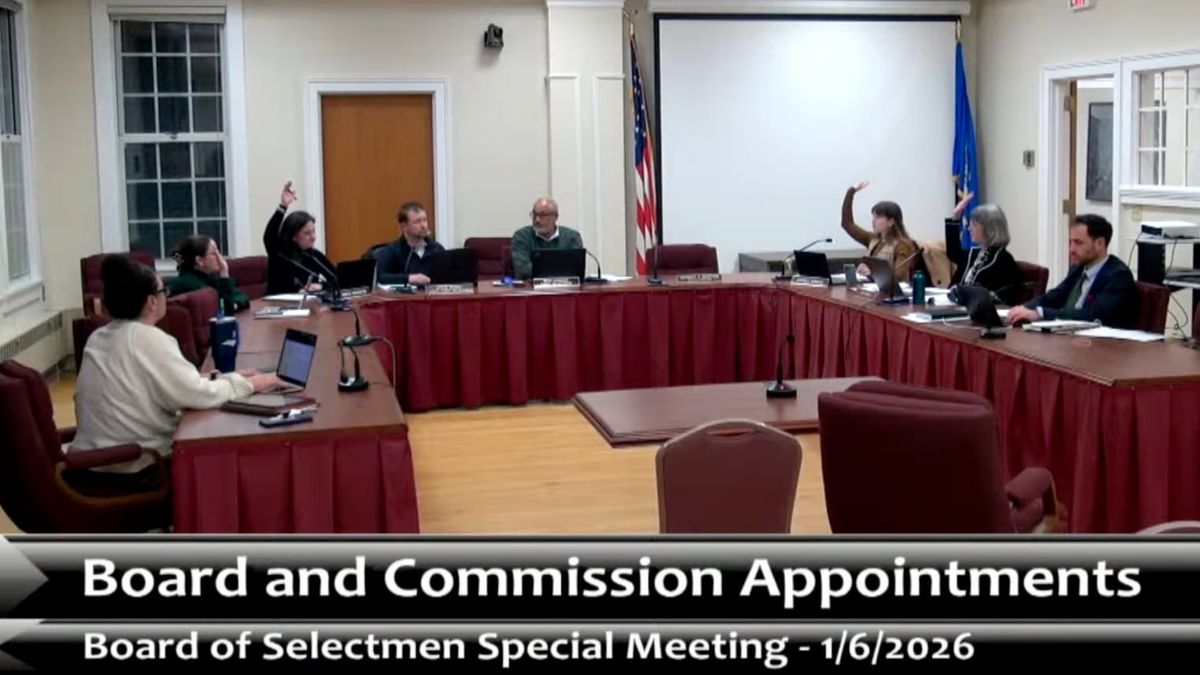 Selectmen tackle biennial board and commission appointments at first meeting of new term