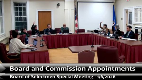 Selectmen tackle biennial board and commission appointments at first meeting of new term