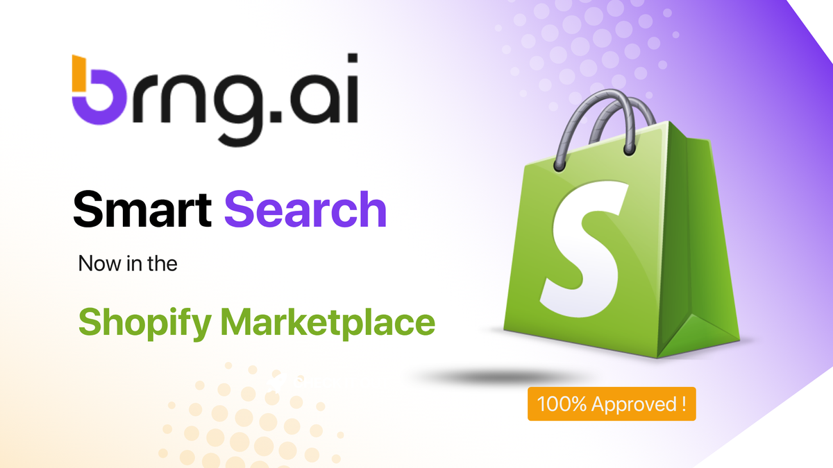 brng.ai Is Now an Approved  Shopify App