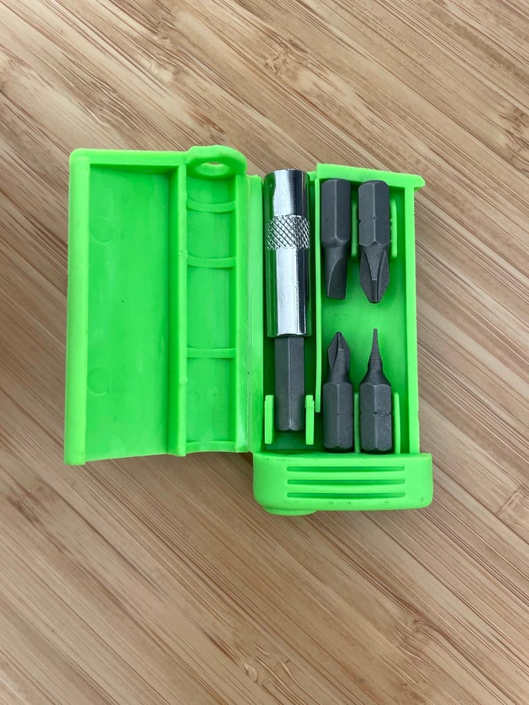 Generic plastic bit set from eBay