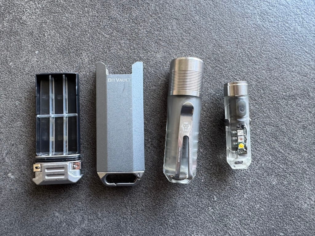 Lever Gear bit vault