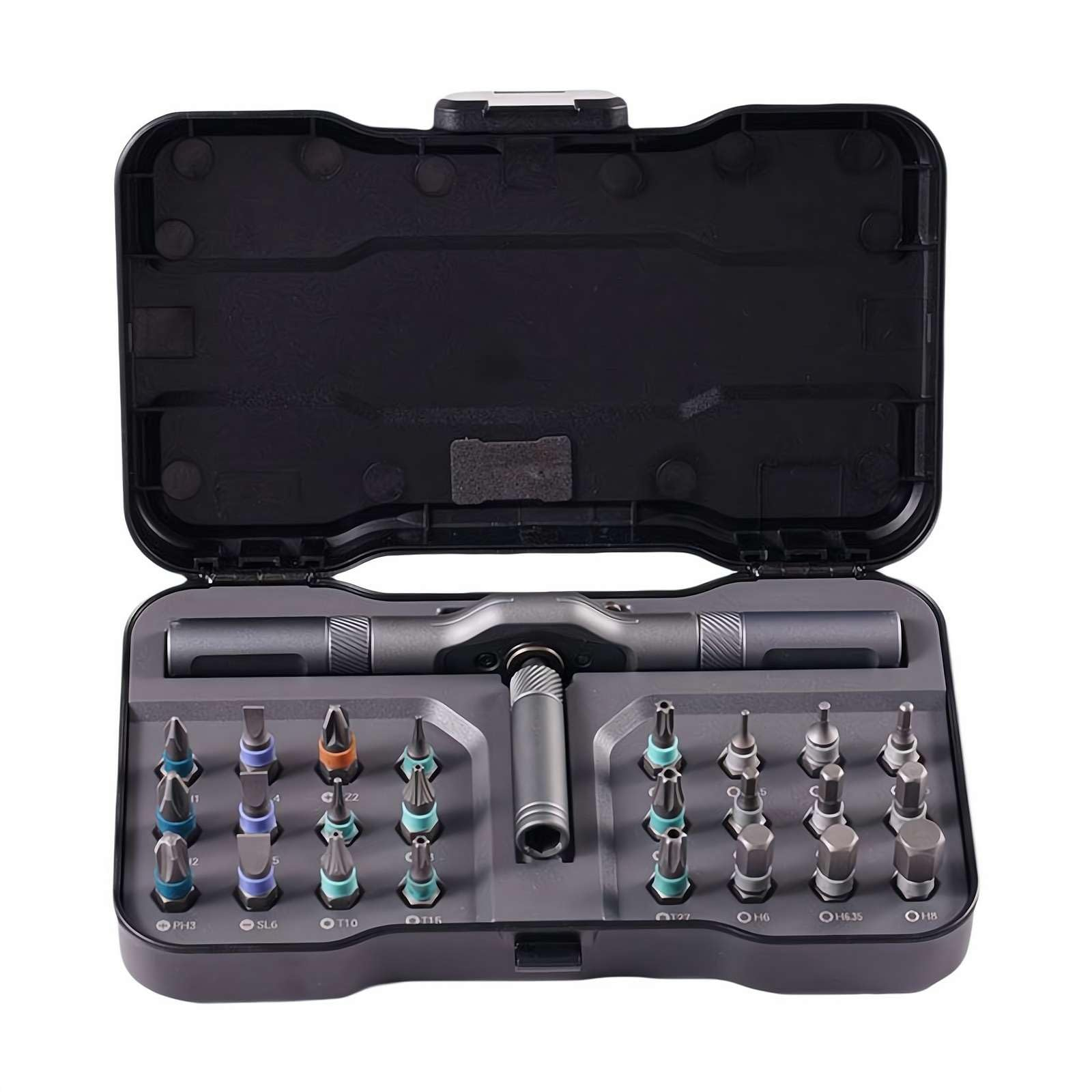 AliExpress ratcheting driver kit in its case