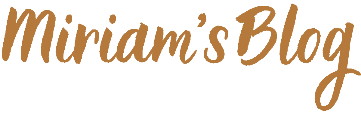 Miriam's Blog