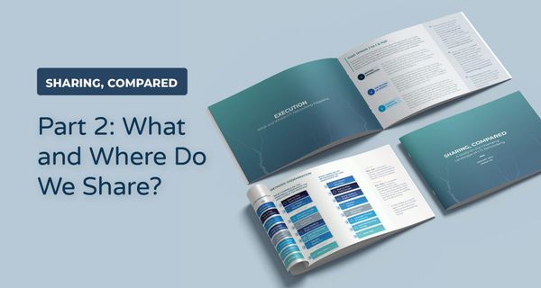 Sharing, Compared Part 2: Where Do We Share?