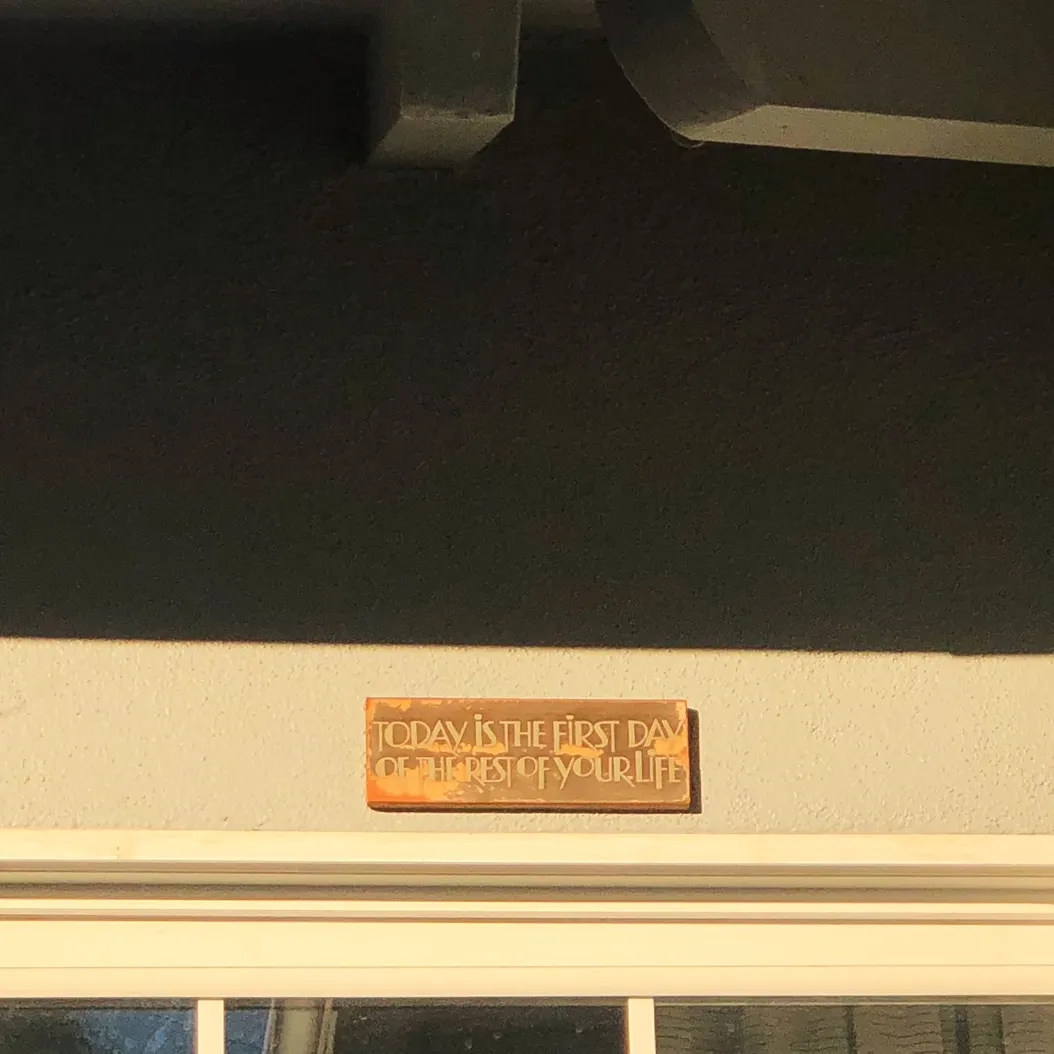 One first day at a time