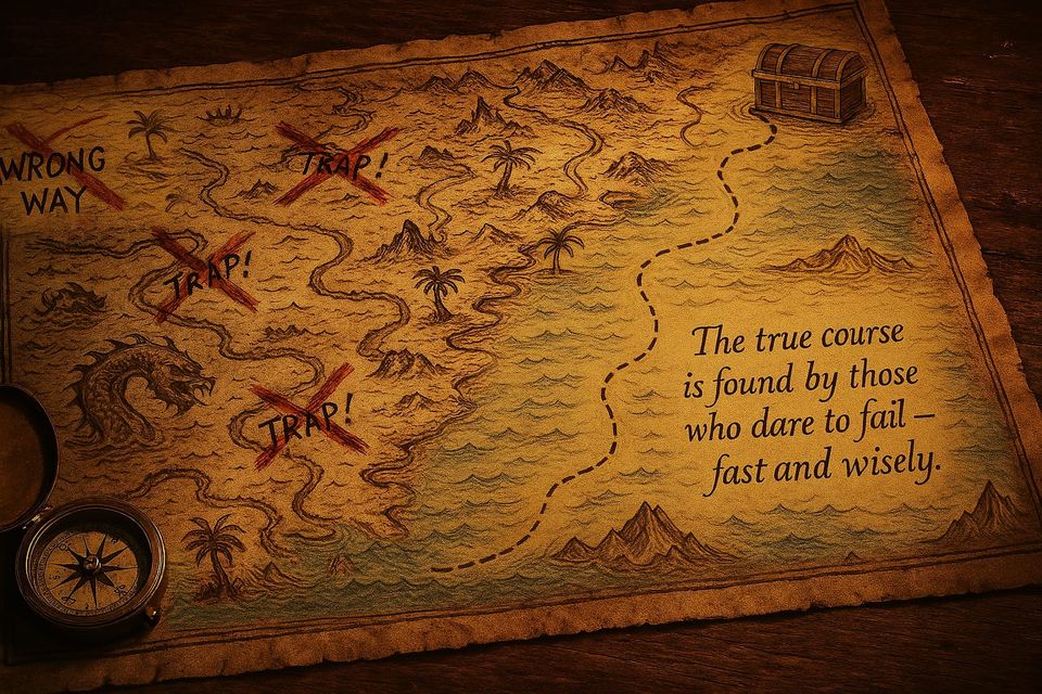 Pirate Map Fail Fast & Wisely