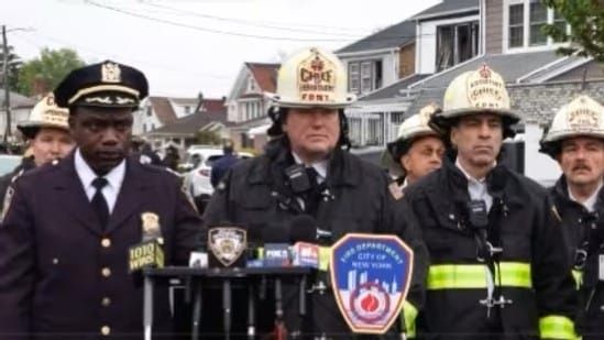 Queens Fire After Explosion Leaves 10 Injured; Knife Dispute Suspected