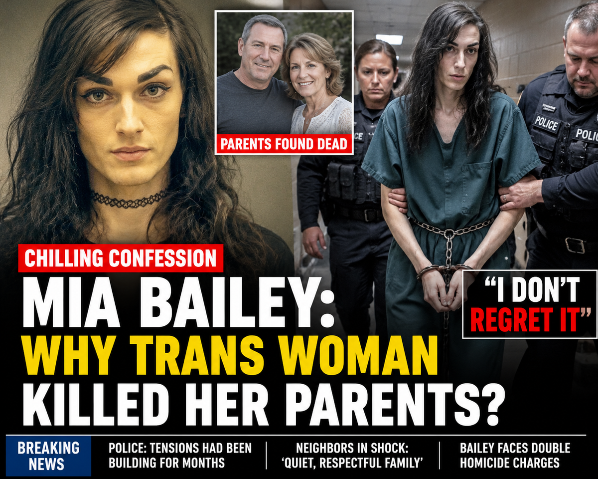 Mia Bailey: Why Trans Woman Killed Her Parents? Chilling Confession — “I Don’t Regret It”