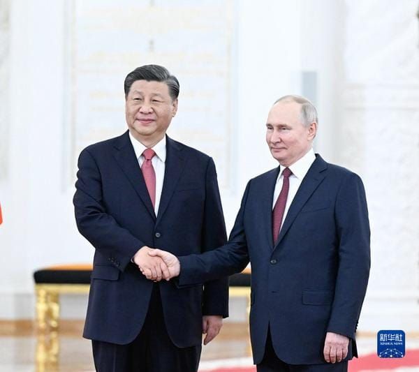 Putin Arrives In China For Talks With Xi After Trump’s Visit