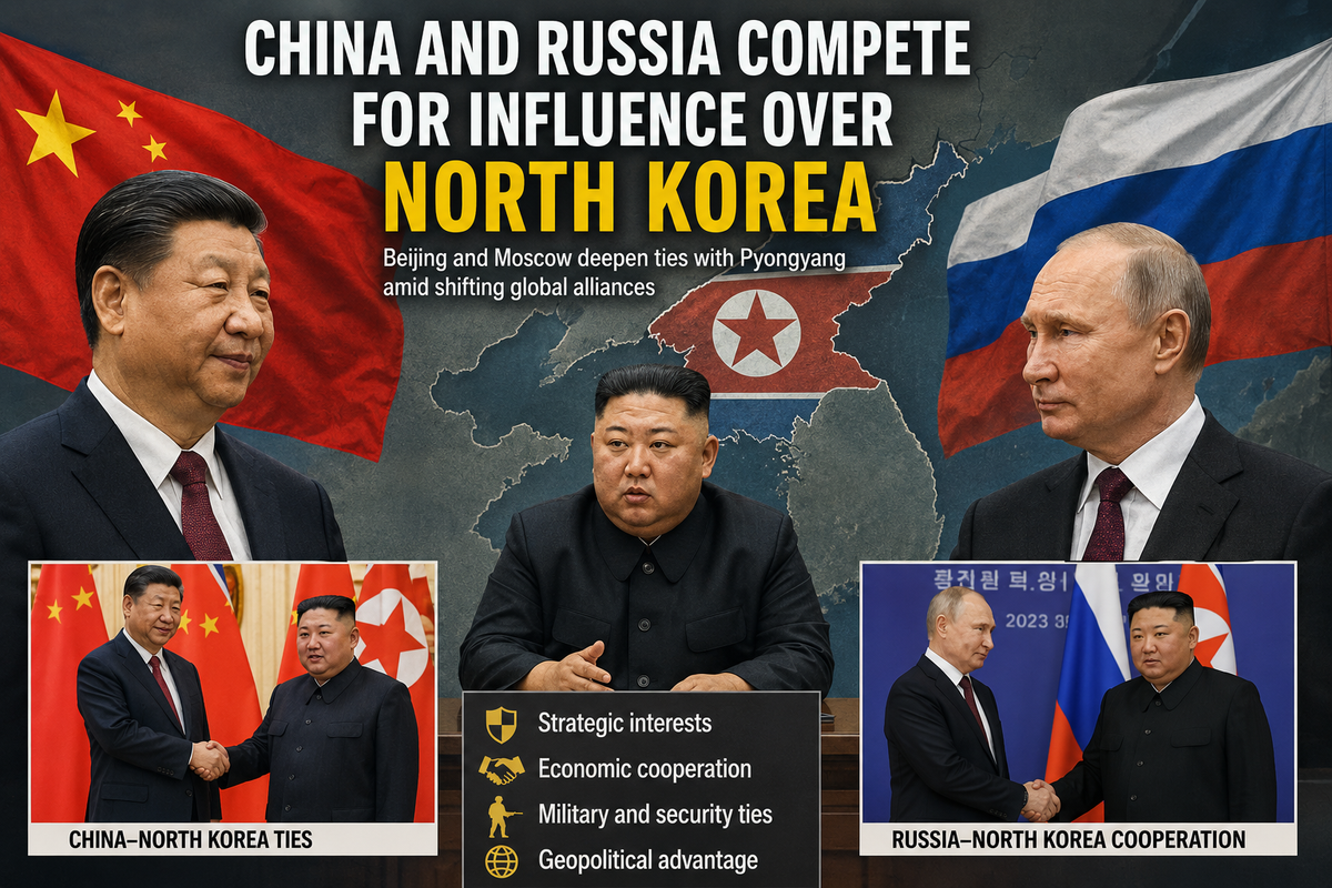 China and Russia Compete for Influence Over North Korea Amid Shifting Global Dynamics