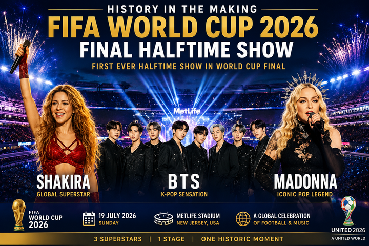 FIFA World Cup Final To Feature Historic Half-Time Show