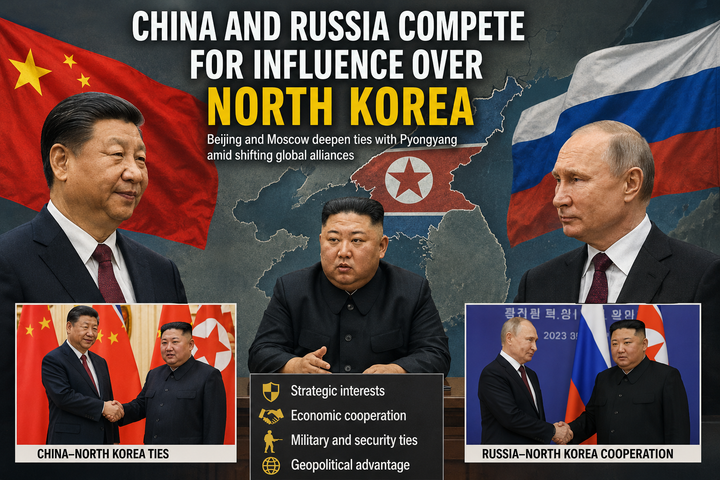 China and Russia Compete for Influence Over North Korea Amid Shifting Global Dynamics